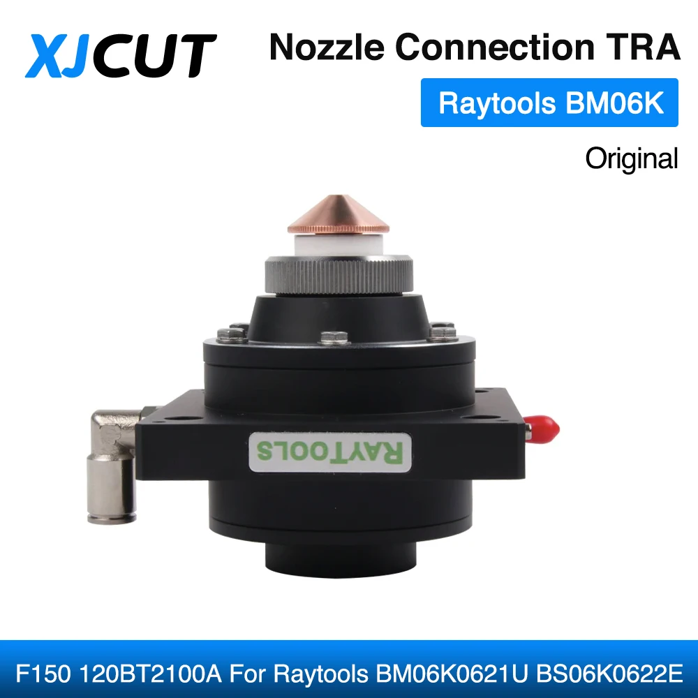 

XJCUT Raytools Original BM06K D37 F150 120BT2100A Head Connector Nozzle Connection TRA For Raytools BM06K0621U BS06K0622E