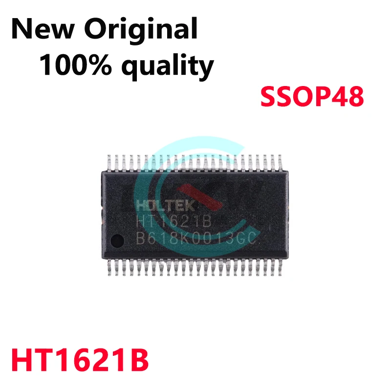 10/PCS New HT1621B HT1621 SSOP48 LCD driver chip In Stock