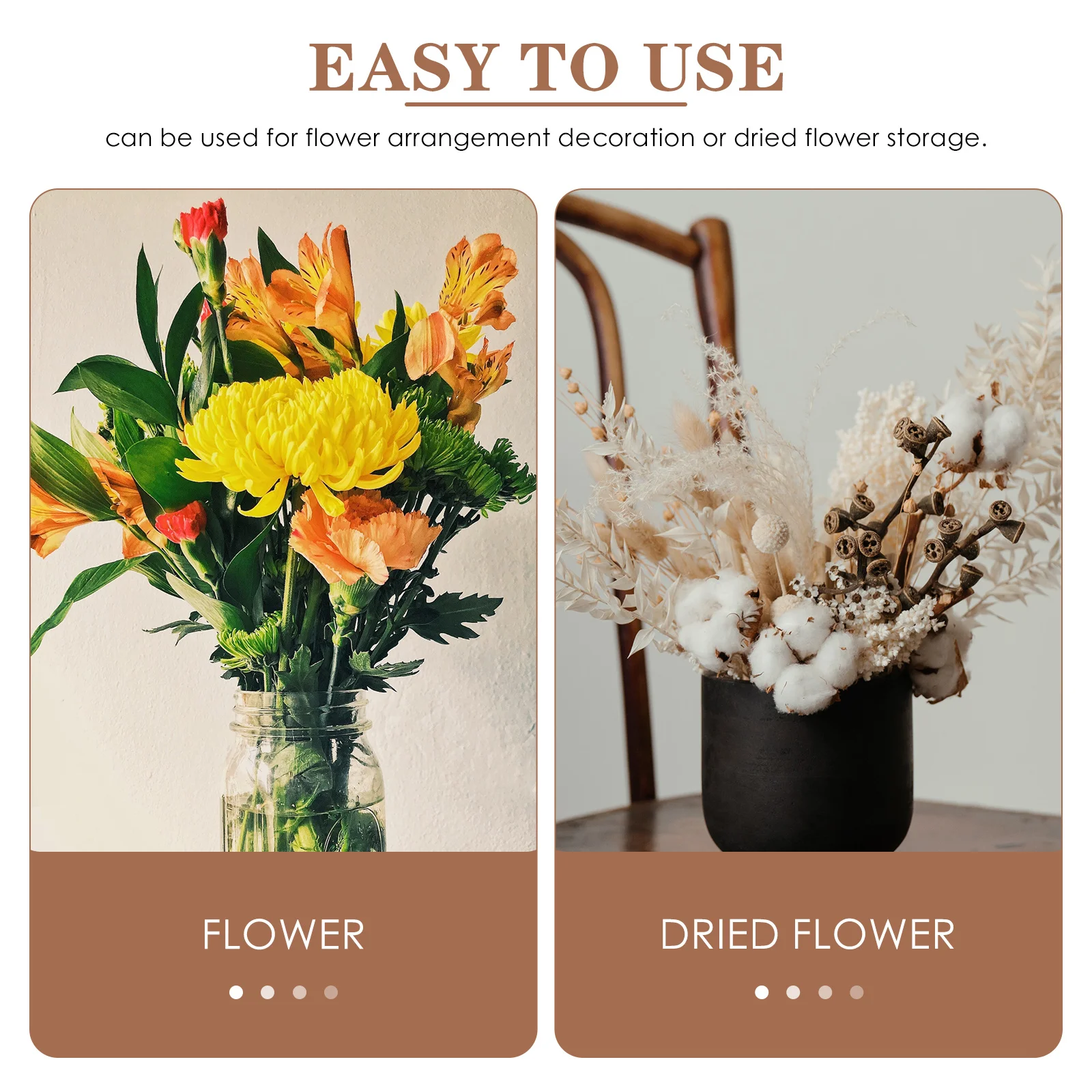 

Ceramic Decor Vase for Home Decoration Flower Arrangement Porcelain Floral Desktop