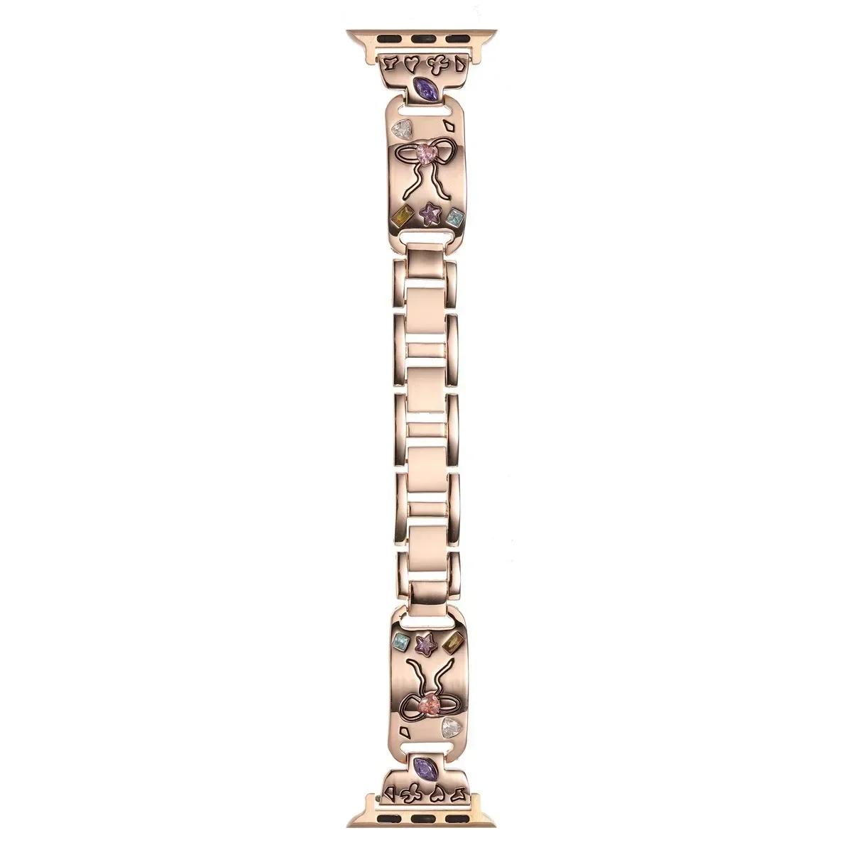 Watch Band For iWatch 42/44/45/46/49mm 38/40/41mm Metal Fashion Watch Strap For Watch Series Ultra2 Series 10/9/8/7/6/5/4/3/2/1_voghion.com