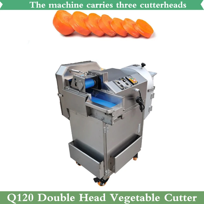 High Yield Commercial Industrial Electric Shredder Fruit Slicer 110V 220V