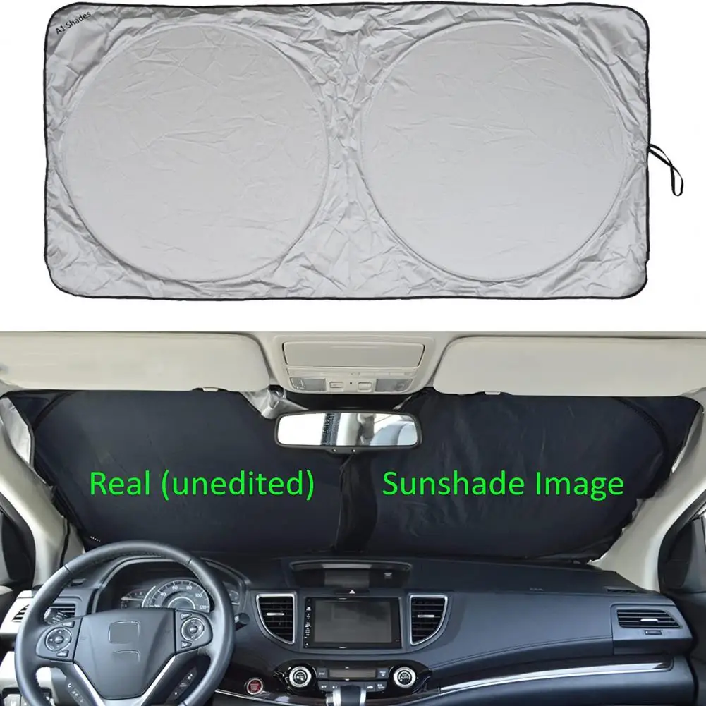 Windshield Sunshade  Useful UV Resistant Weather-resistant  Car Front Windshield Shield Cover Vehicle Supplies