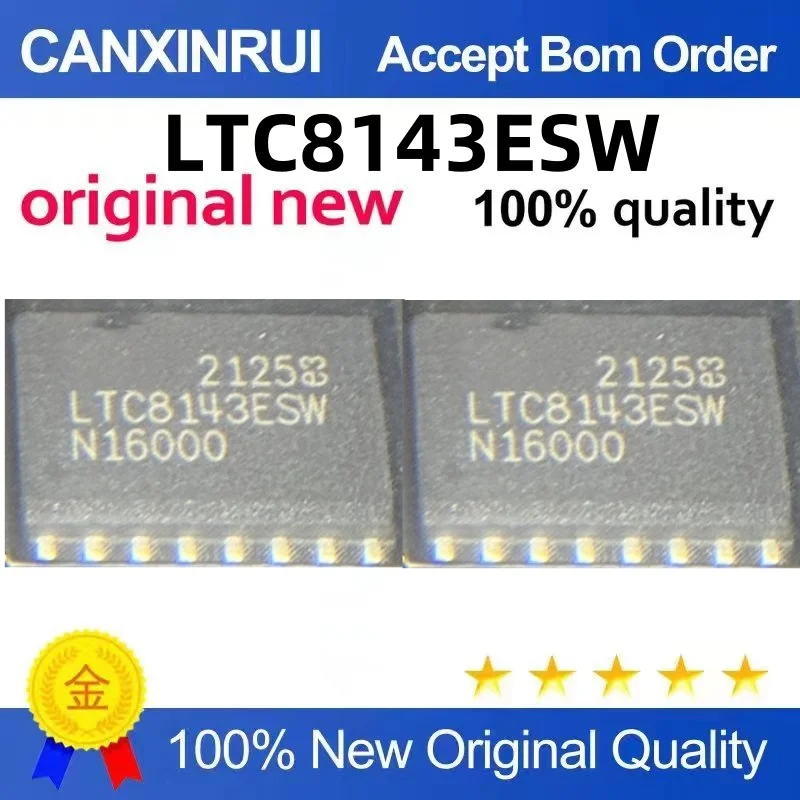 

LTC8143ESW 12-bit multiplying DAC digital-to-analog converter SOP16 Package Quality Assurance Welcome to consult