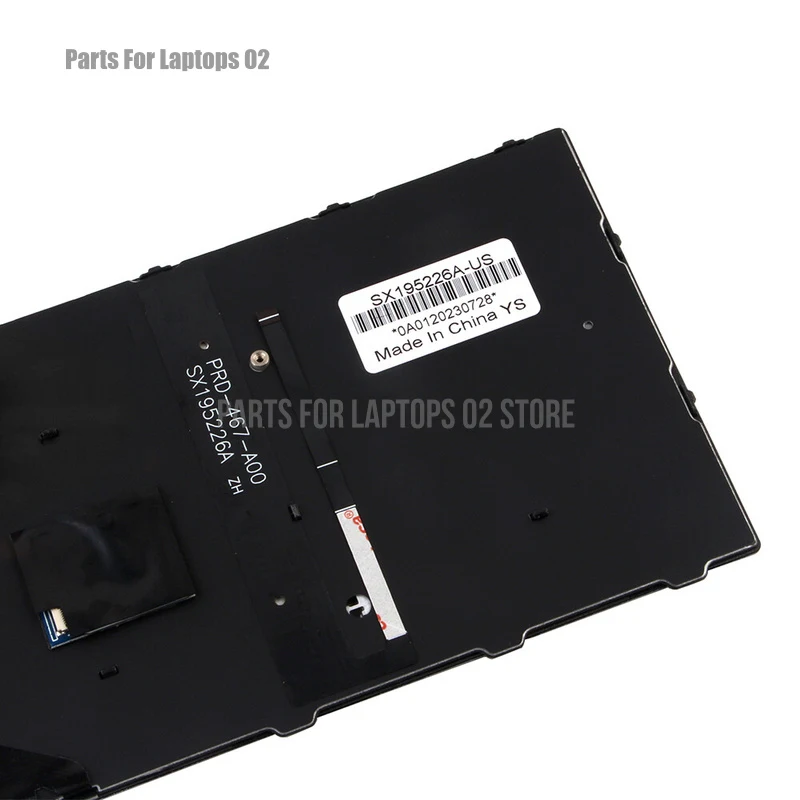 p+Backlit Keyboard Silver For HP EliteBook 730 G5 735 G5 735 G6 830 G6 L13697-001