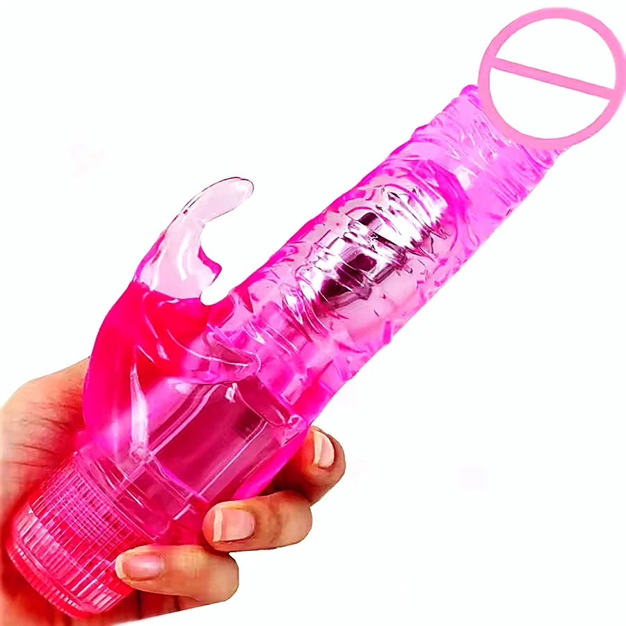 Realistico vibratore del dildo multi-frequenza vibratore del coniglio stimolazione del clitoride masturbazione giocattoli del sesso per le donne forniture per adulti