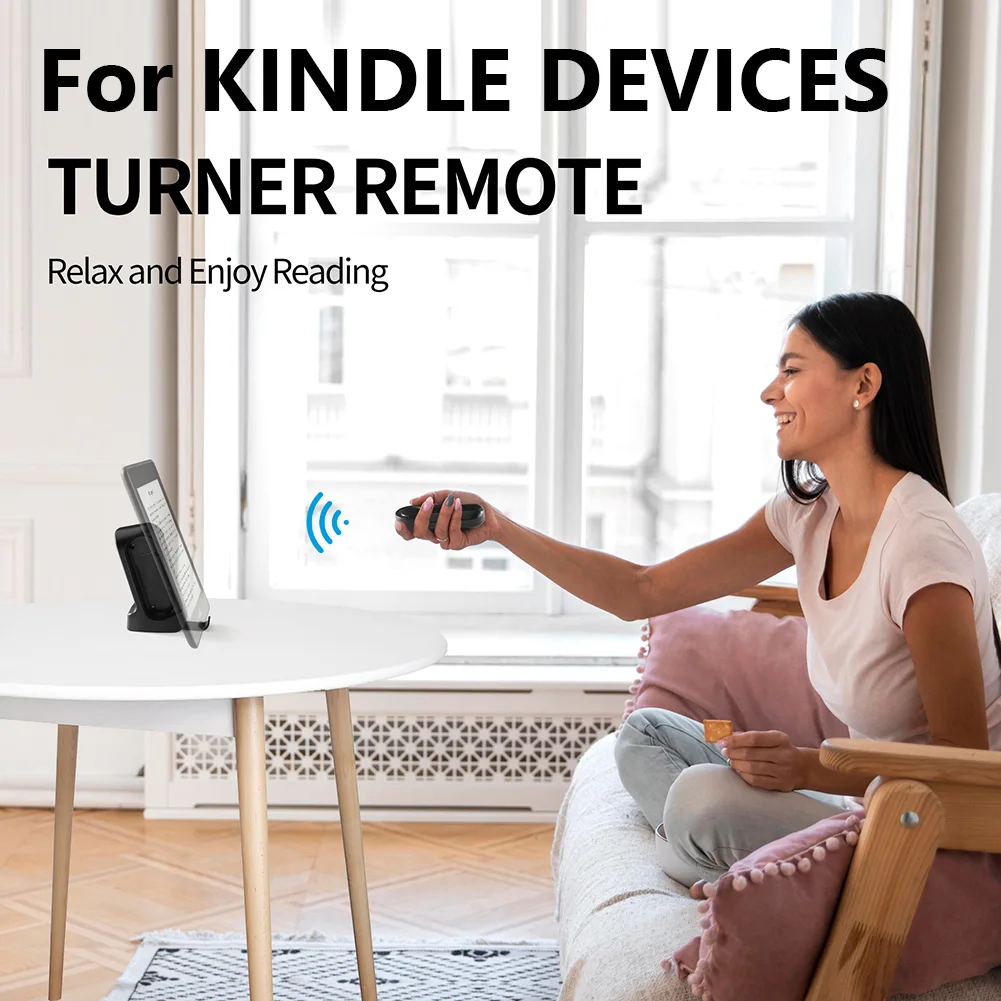 RF Camera Video Recording Remote Triggers Remote Photo and Video Page Turner Clicker for Kindle Paperwhite Oasis Kobo EReaders