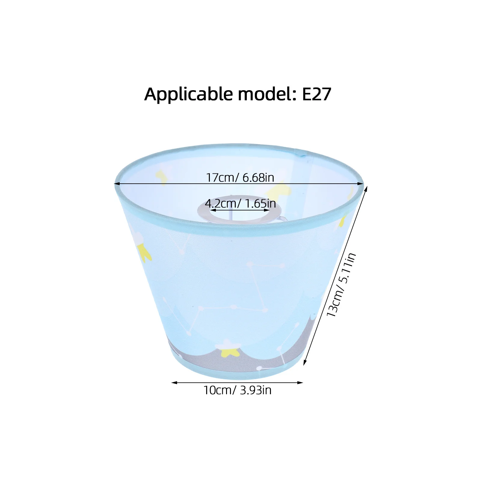 

Household Cloth Lampshade Easy Install Desk Table Lamp Shade Soft Warm Light Decoration Lamp Shades for Table Lamps