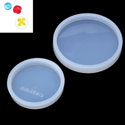 Silicone Molds for Epoxy Resin Cups Mats Round Coaster Molds Epoxy Casting Crafts DIY Handicrafts Decor Making Tool