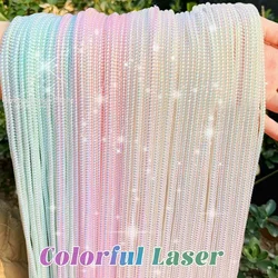 1Roll 1.6m Laser Color USB Charging Data Cable Protector Anti-break Spring Protection Rope Wire Cord Rope Earphone Bobbin Winder