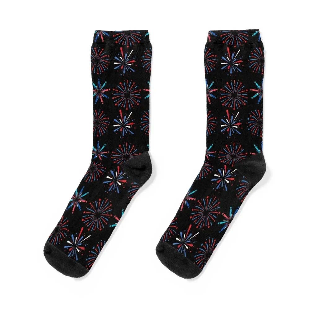 

Firework director Socks colored gift Designer Man Socks Women's