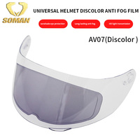 Soman Anti-fog Film Chromic Universal Discolor Helmet Accessories Winter Outside Skiing Use