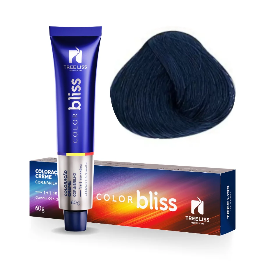 Coloring 1 Black Blue 60g Tree Liss