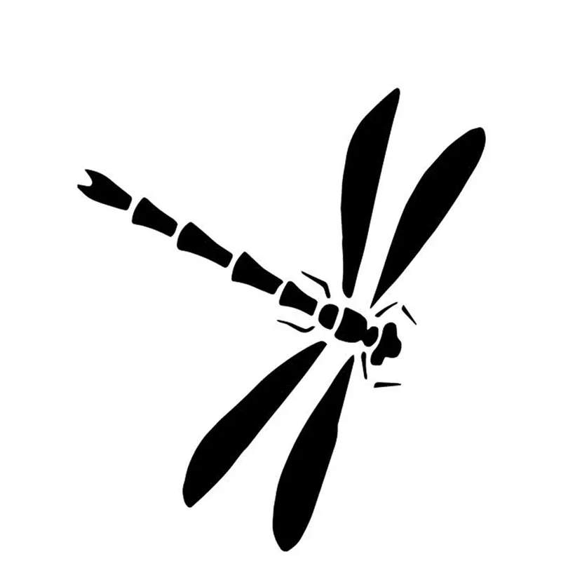 

YUIN Creativity Dragonfly Pattern Modeling Personality Car Stickers PVC Fashion Auto Window Bumper Quality Waterproof Decals