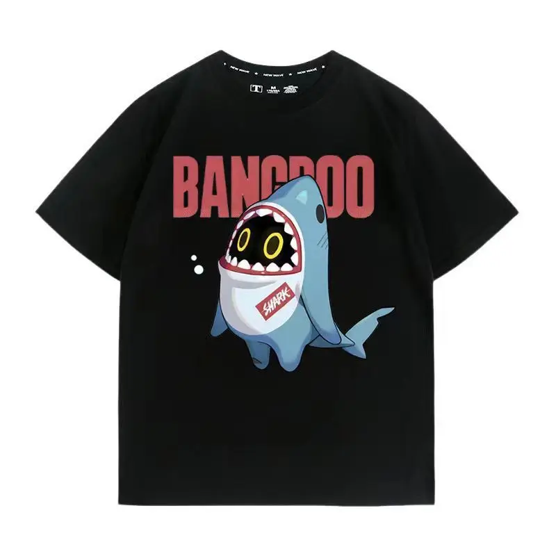 

Zenless Zone Zero Character Stylish Cartoon Anime T-Shirt, Short-Sleeved Summer Cotton Loose Top, Popular Item