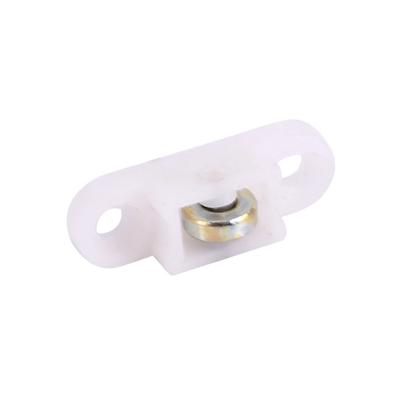 20 Pcs Door Window Cabinet Single Sliding Metal Roller Wheel 8Mm Dmr.