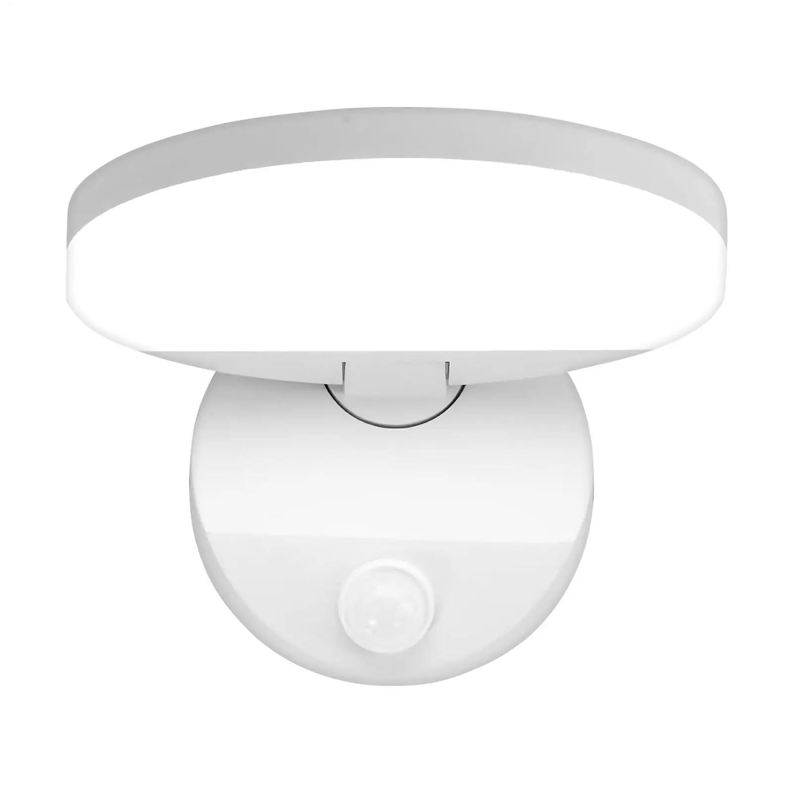 

Наружный настенный светильник, современный круглый, 18 Вт, с датчиком движения, для патио, гаража, входной двери, подъездной дорожки, сада