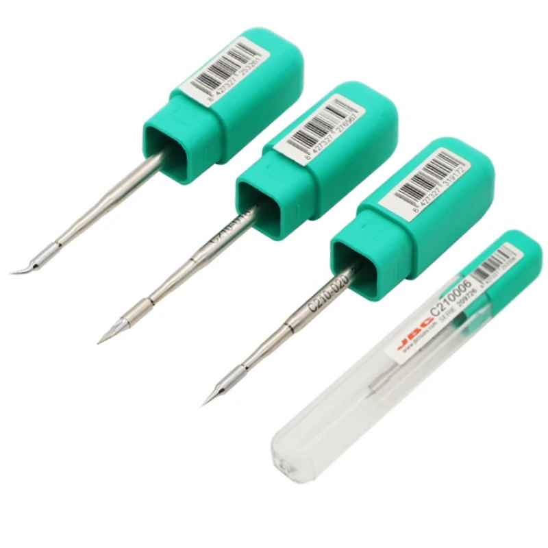 JBC Original C210 Series Soldering Iron Tips For CDS Soldering Station T210-A Solder Handle  Precision Phone Repair Lead Free