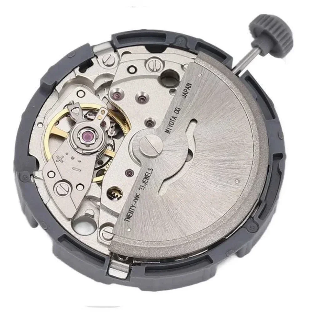 New High Quality 8285 Movement Double Calendar White Movement 8285 Mechanical Movement Men Watch Accessories DIY