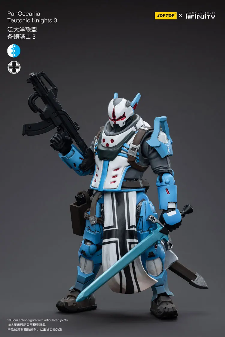 

JOYTOY Infinity PanOceania Teutonic Knights Action Figures Original Model Doll Original Decoration Collection Gift