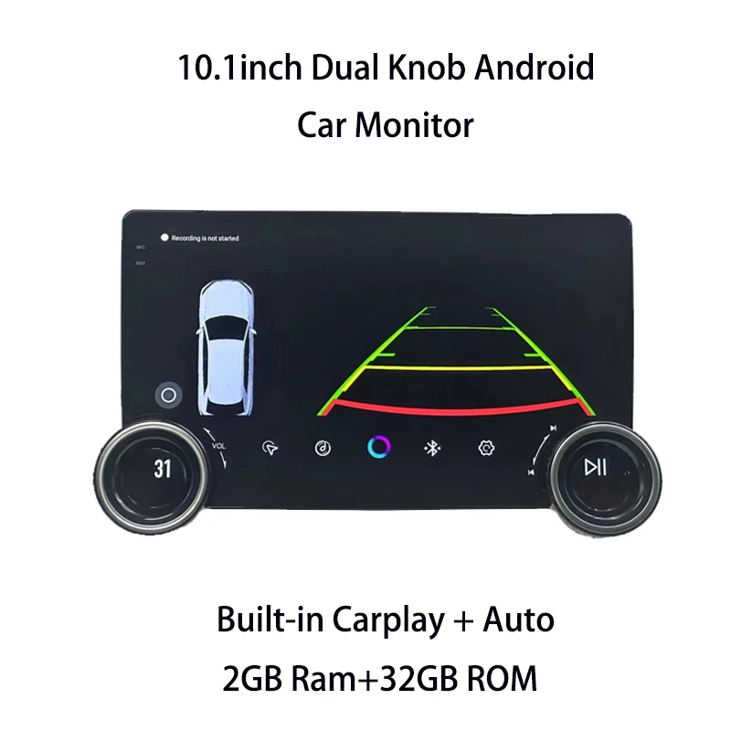 10.1inch Dual knob Android car machine android13 DSP carplay Car Multimedia Video MP5 Player Radio GPS Stereo Bluetooth