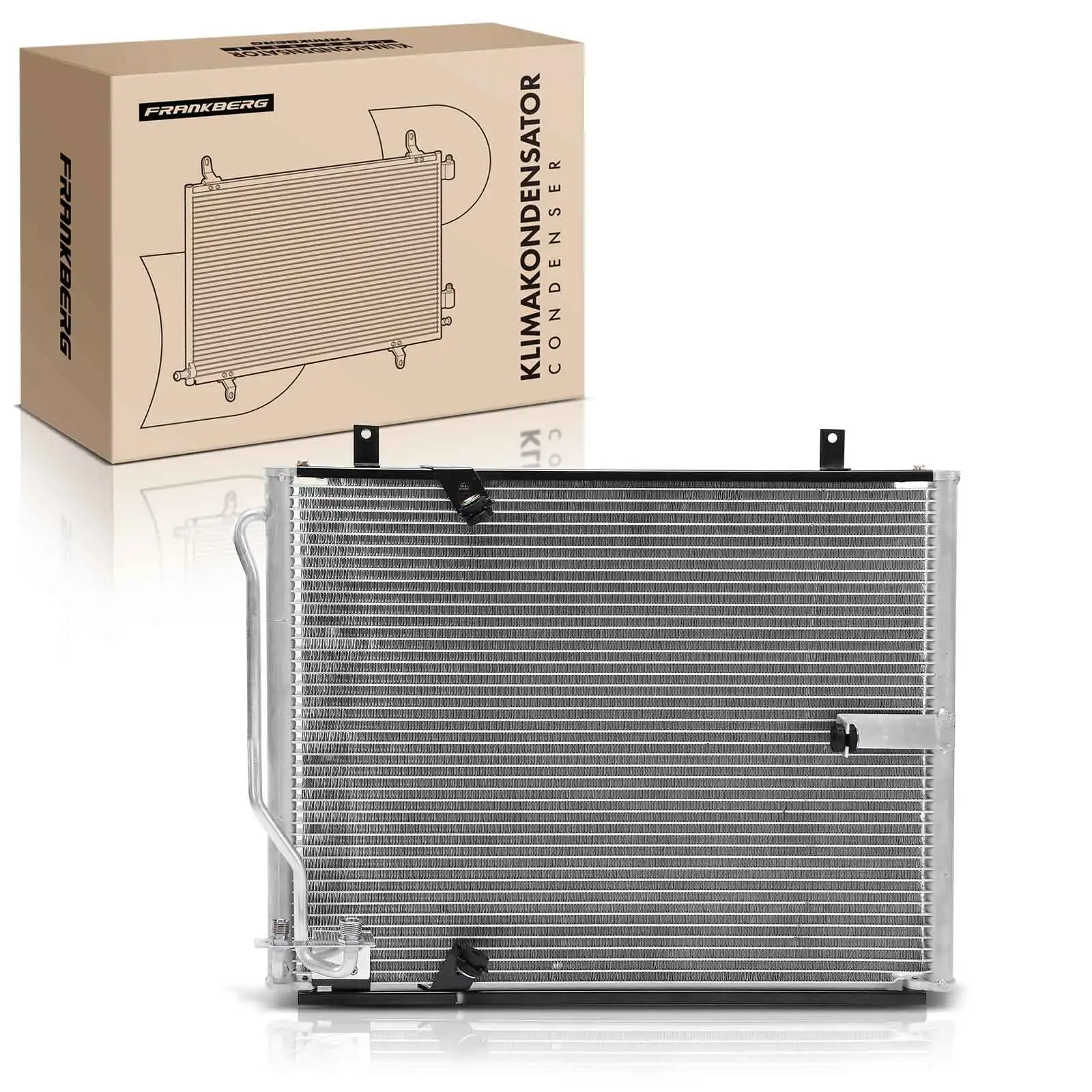 Frankberg 1x condensator airconditioner voor BMW 5 Serie Touring E34 7ER E32 64538391316 64536965952 CN4328PFC 4328