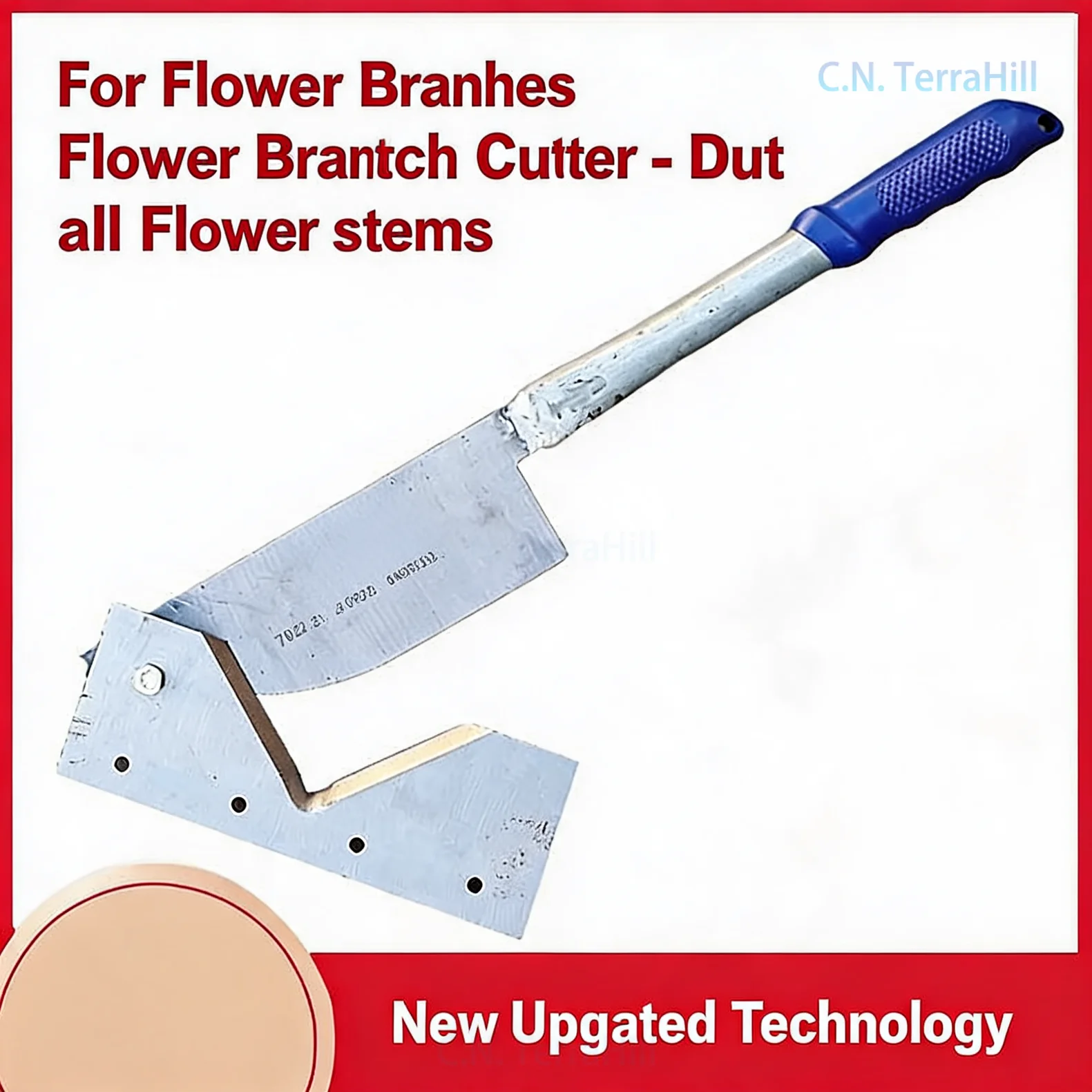 Manual Flower Stem Cutter Guillotine Blade for Fresh Flowers Bouquet Stems Florist Shop Arrangement