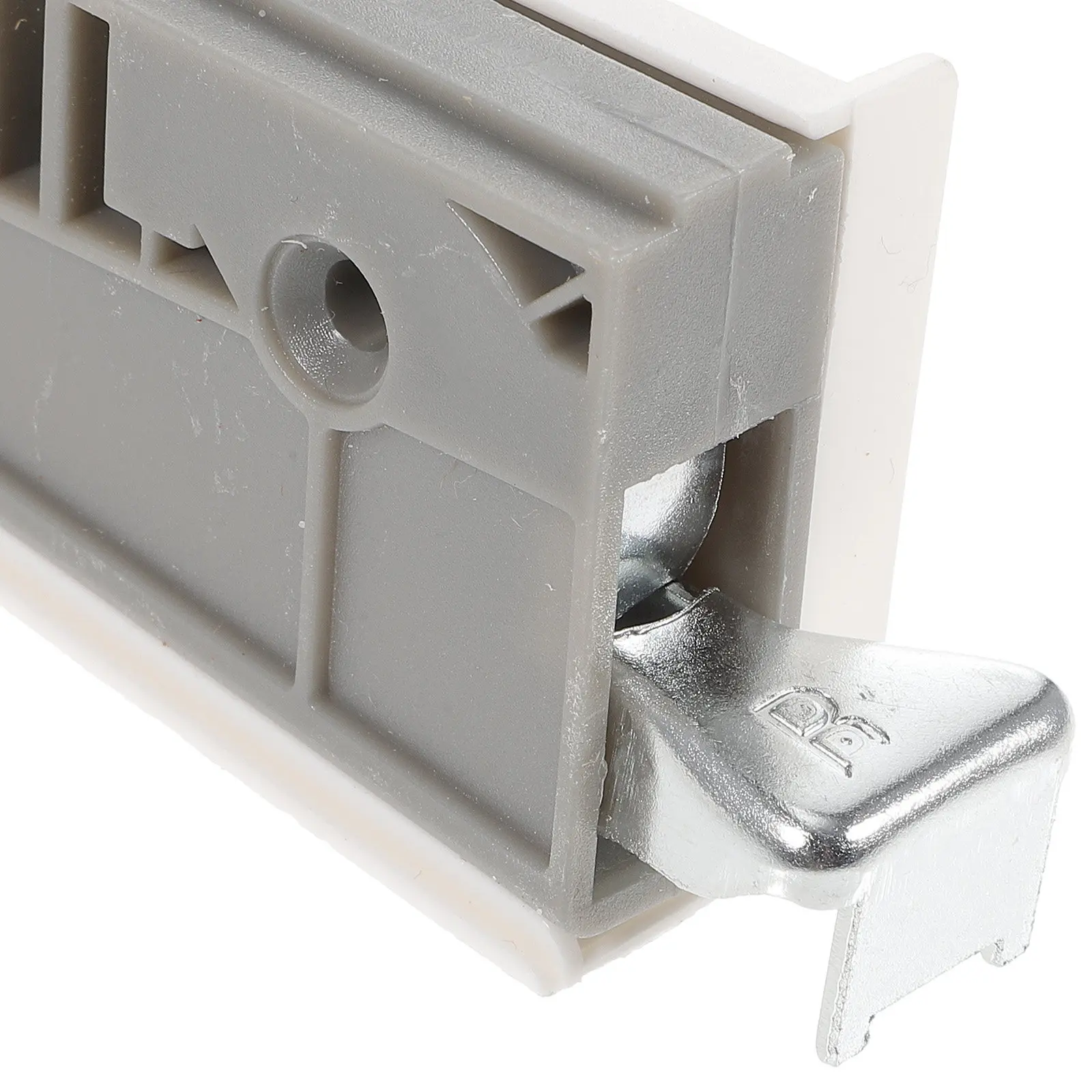 

4 Sets Heavy Duty ABS Surface Mounted Hanger, Left Right Plastic Cabinet Hanging Brackets with Adjusting Screws, Complete Wall