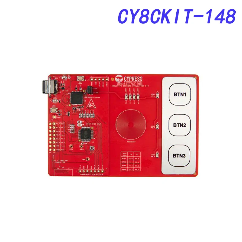 

CY8CKIT-148 PSoC 4700S PSoC® Proximity, Inductive Sensor Evaluation Board