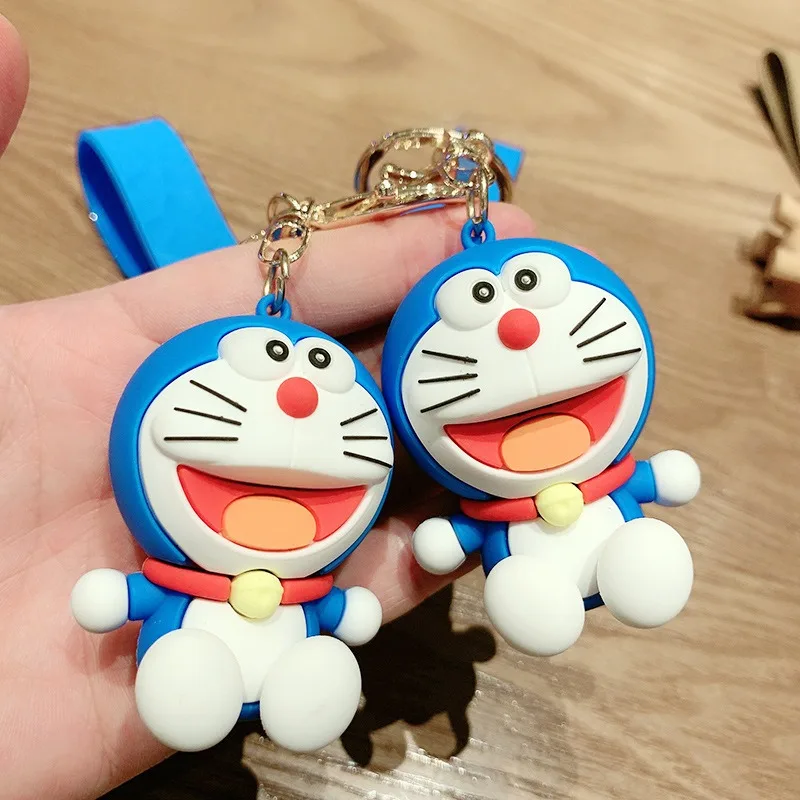 Doraemon мультяшный брелок милая кукла косплей автомобильный брелок для ключей рюкзак кулон Kawaii украшения ювелирные изделия аниме украшение кулон подарок