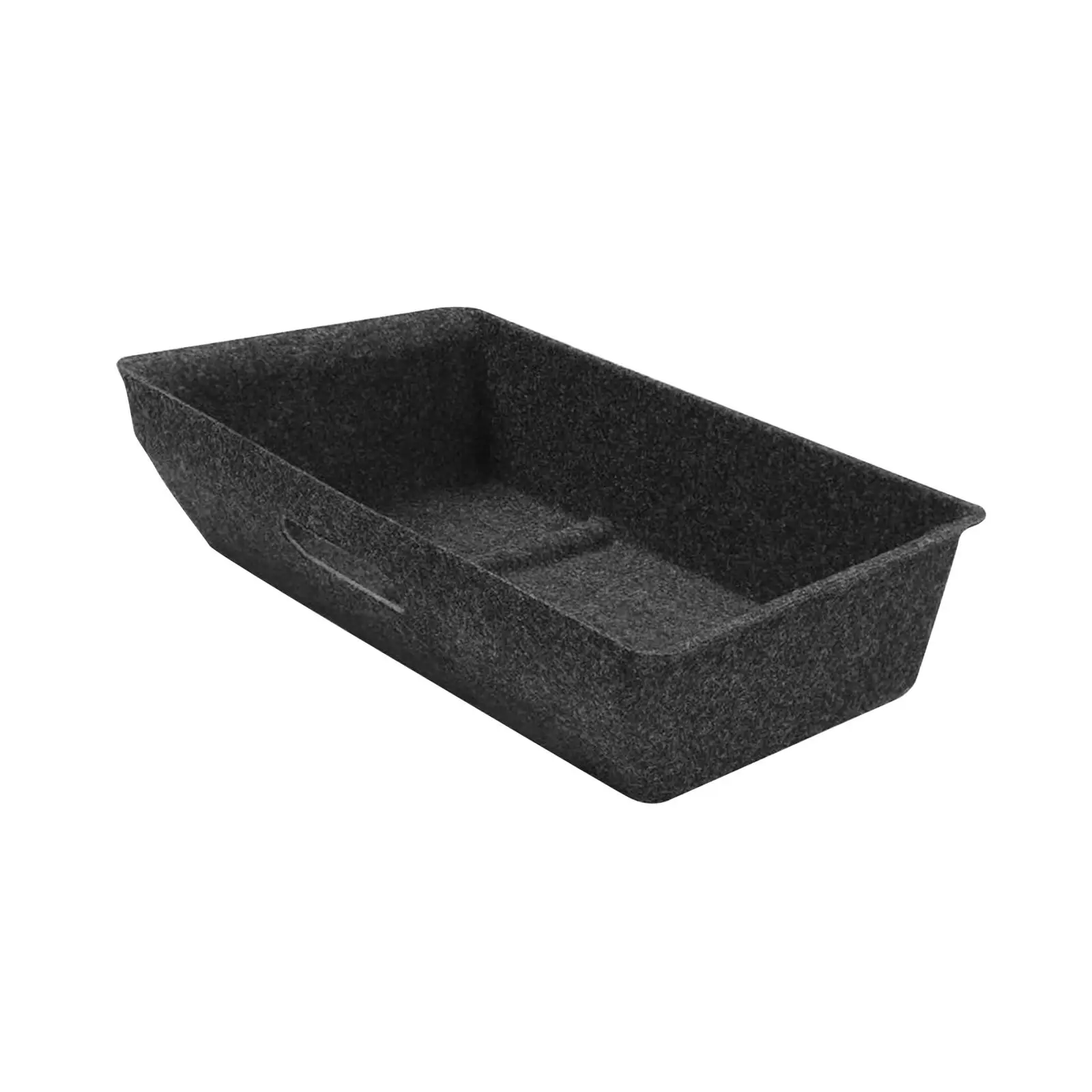 Car under Seat Storage Box Automotive Accessories Stowing Space Saving Black Hidden Cubby Car Interior for Model Y 21-24