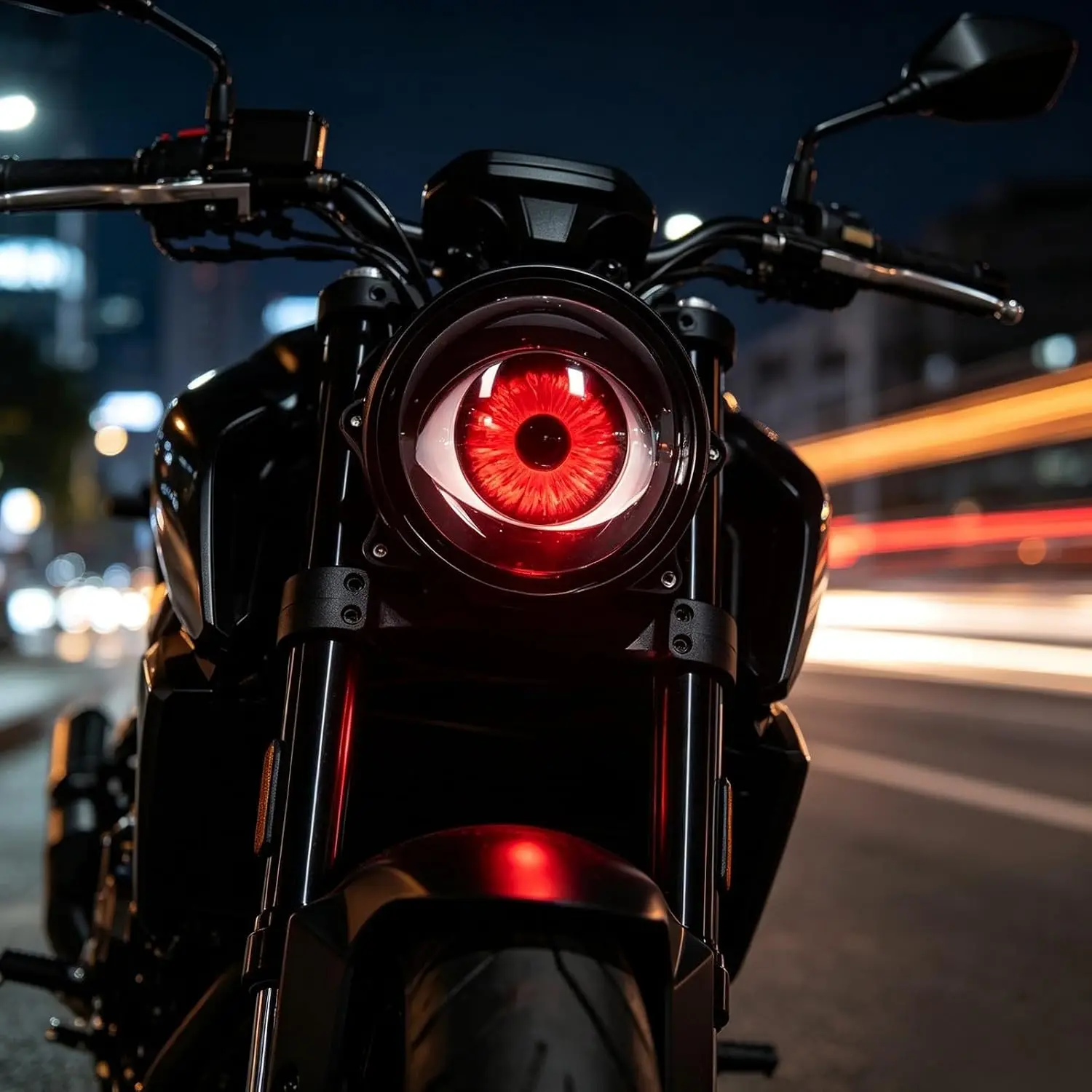 Dynamic Devil Eye Car Headlights With Remote Control LED Car Light Modified Eagle Eye 3D Lens Pupils Light Cars Accessories