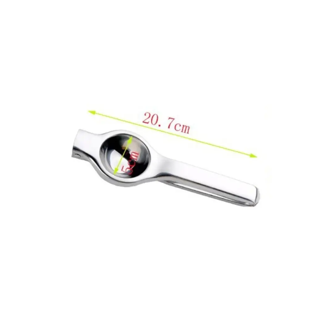 1pcs Lemon Squeezers Juicer Manual Press Stainless Steel Lime Citrus Fruit Extractor Kitchen Tools view 6