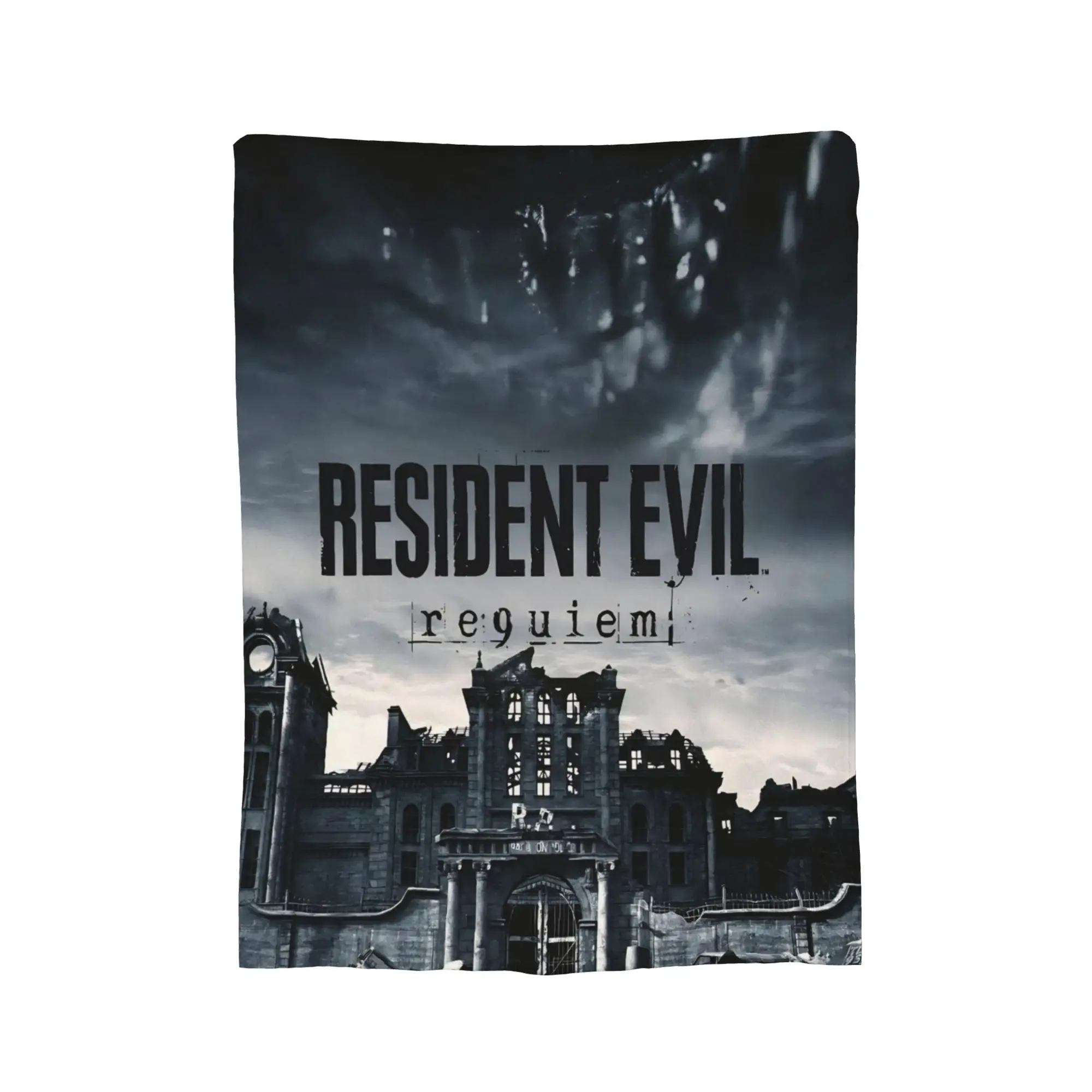 Residents Evils 9 Requiem Game Leon Accessories Blanket Cozy Soft Throw Blankets for Living Room Multiple Sizes Bedding Throws