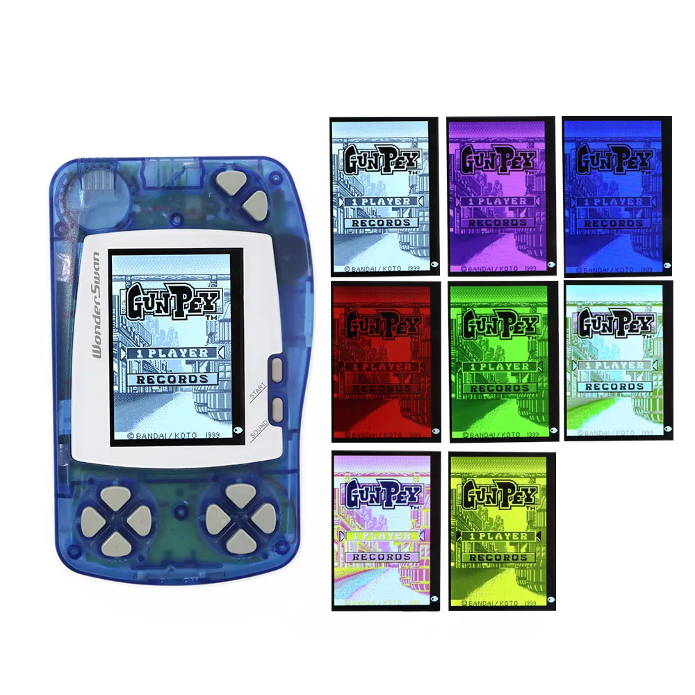 Zestaw podświetlenia ekranu IPS LCD WS Hightlight, regulacja jasności, do Bandai WonderSwan, do konsoli Wonder Swan. — zdjęcie produktu 3