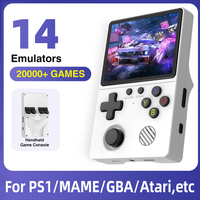 GB350 Handheld Game Player 3.5 Inch IPS Screen Portable Retro Video Game Console Built-in 20000+ Games for PS1/GBA/SFC