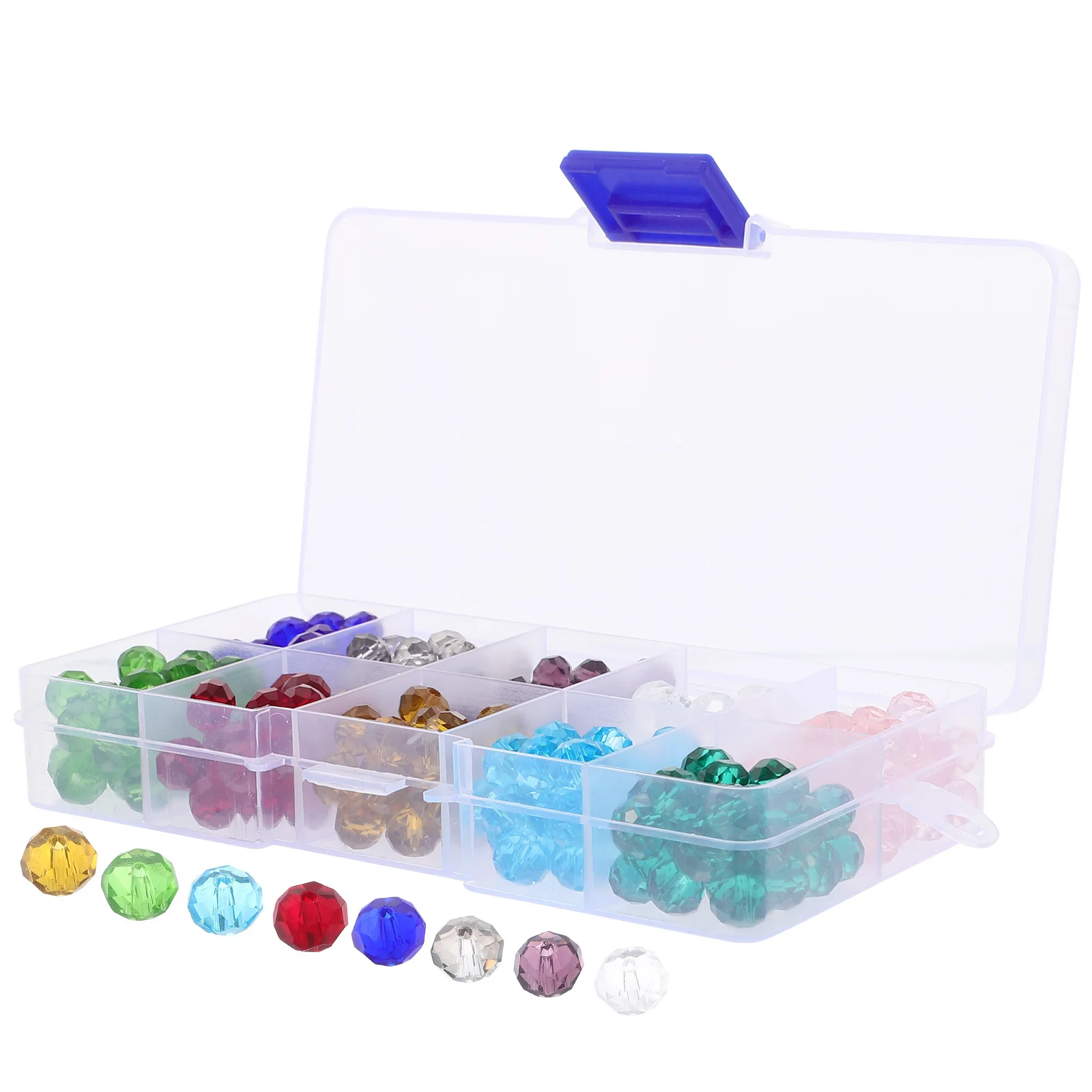 

1 коробка, стекло для изготовления ювелирных изделий, поделки своими руками, разделительные бусины, браслет, ожерелье, комплект свободных бусин, объемные аксессуары для рукоделия