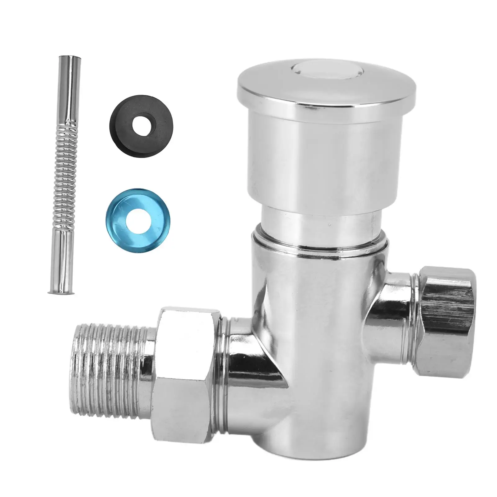 Modern G1/2 Glossy Flush Valve for hotel for bathroom for toilet 