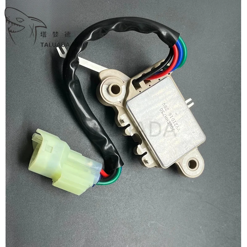 For J08C RD8 RE8 Kobelco SK200-8 Start Generator Regulator Rectifier Excavator