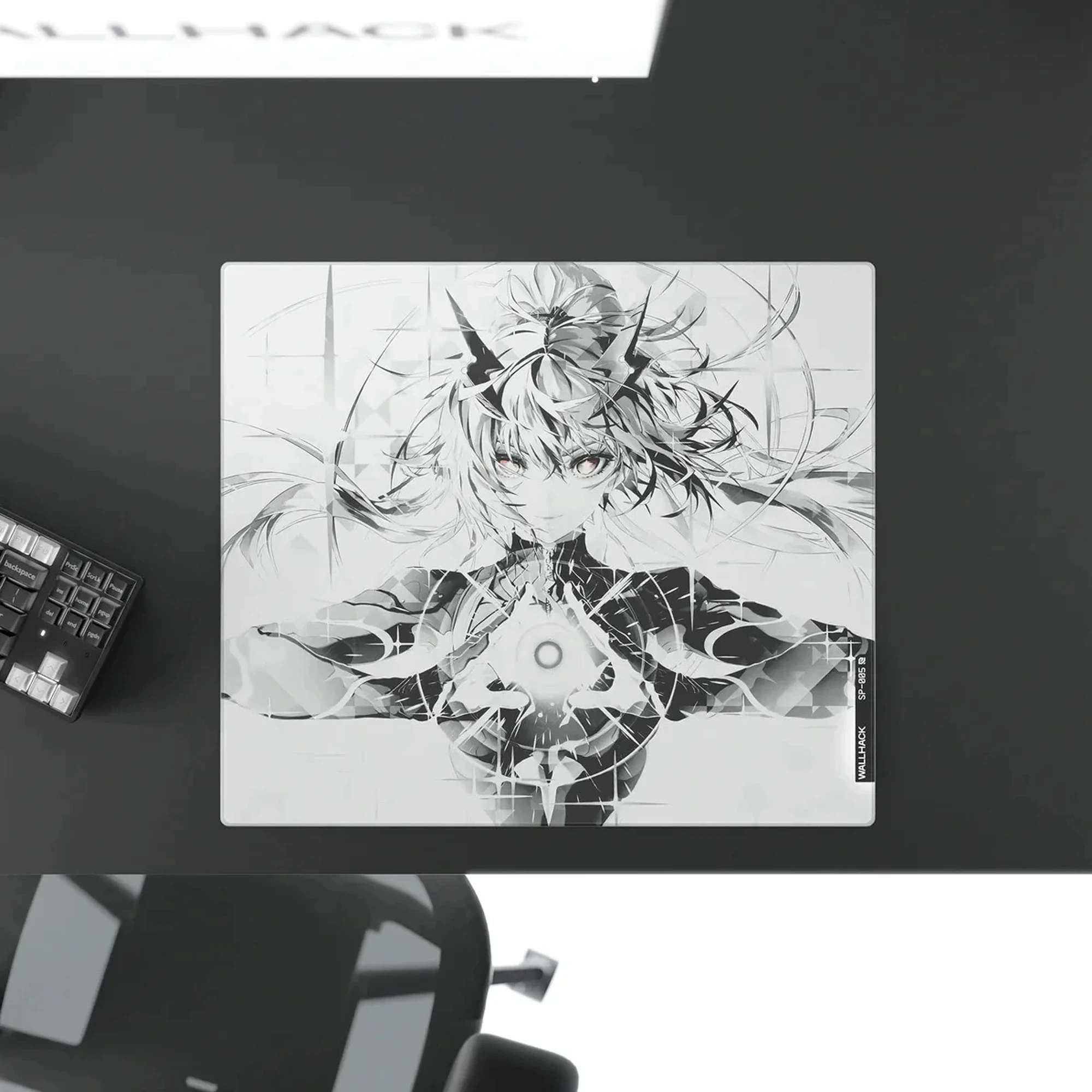 WALLHACK SP005 Glass Mouse Pad ASCENSE SORA Limited Edition Desktop Pad FPS Exclusive Esports Gaming Mousepad Customized Replica
