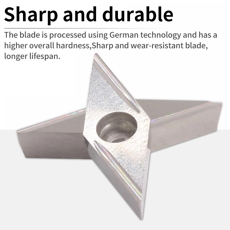 

35-degree rhombic precision turning blade VBGT110301/02/04ER/L-U ceramic stainless steel sharp knife grain