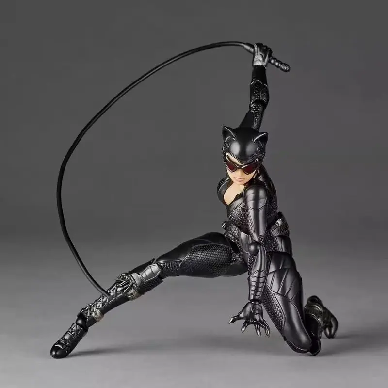 جديد Kaiyodo Revoltech Catwoman Dc Selina Kyle Batman Revoltech مذهلة Yamaguchi Revoltech سلسلة نموذج لجسم تمثال لعبة