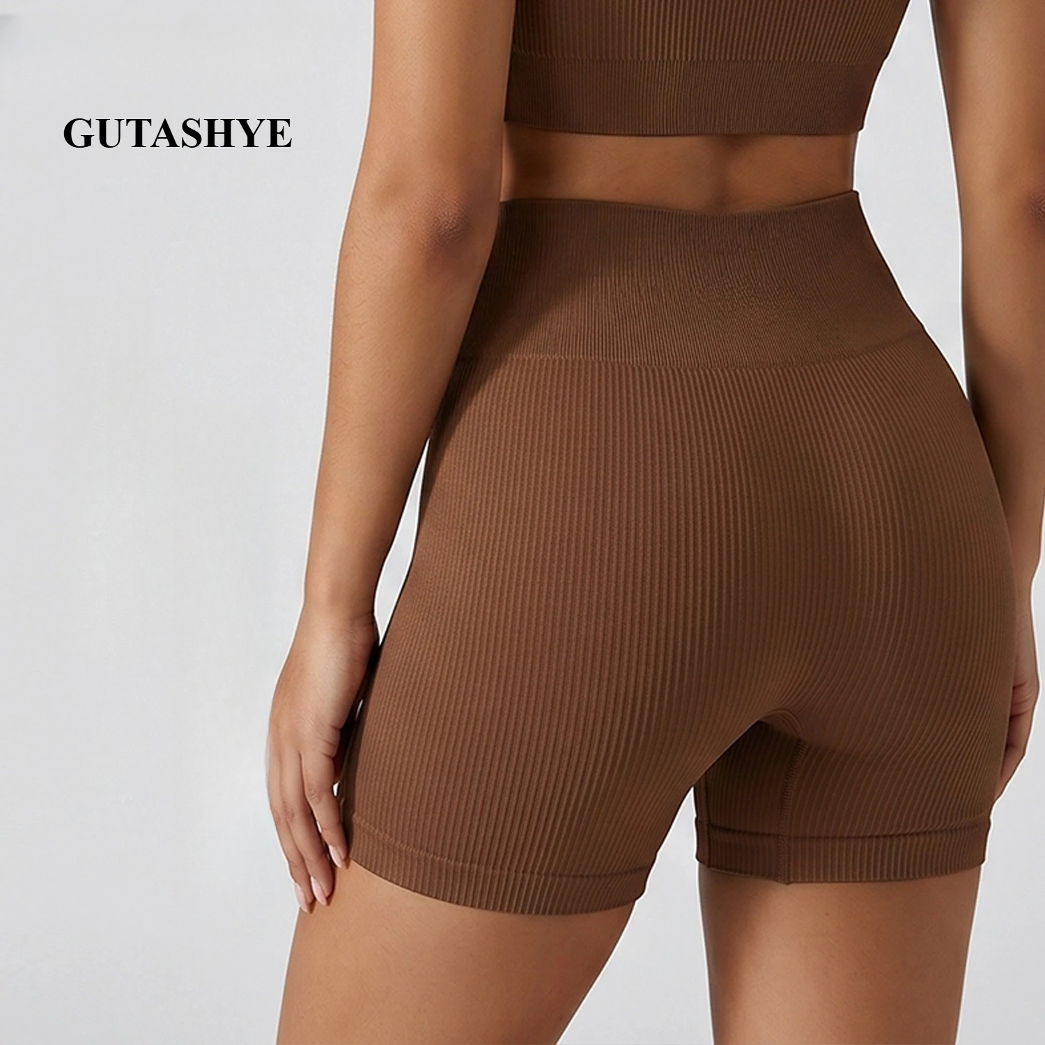 Women Seamless Peach Butt Lifting Yoga Shorts Cycling Workout Shorts Fitness Gym Running Daily Casual Athletic Sports Bottoms