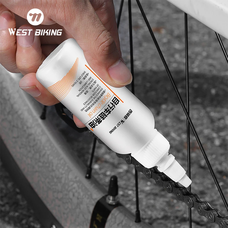 

WEST BIKING Bike Lubricant MTB Bike Oil for Drive Shaft Fork Flywheel Ball Bearing Flywheel Dust Prevention Bicycle Accessories