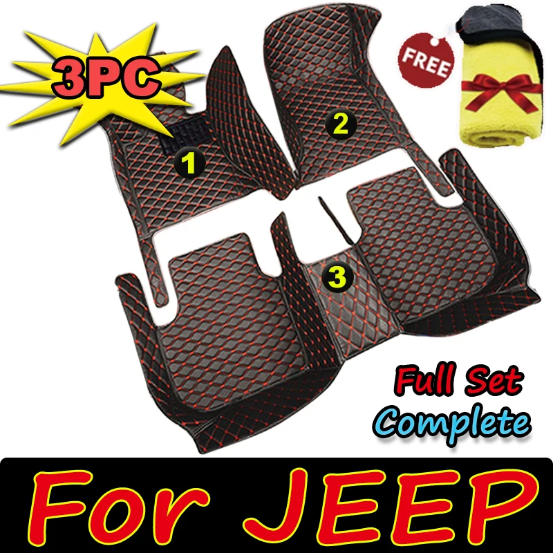 

Автомобильные коврики для JEEP Grand Cherokee Wrangler (2 двери) Wrangler (4 двери) Commander Cherokee, автомобильные аксессуары