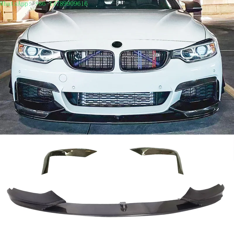 Complete OEM Facelift Conversion & Custom BuildENDCC MP Style F32 Carbon Fiber Front Lip F32 Front Bumper Lip For 4 Series F32