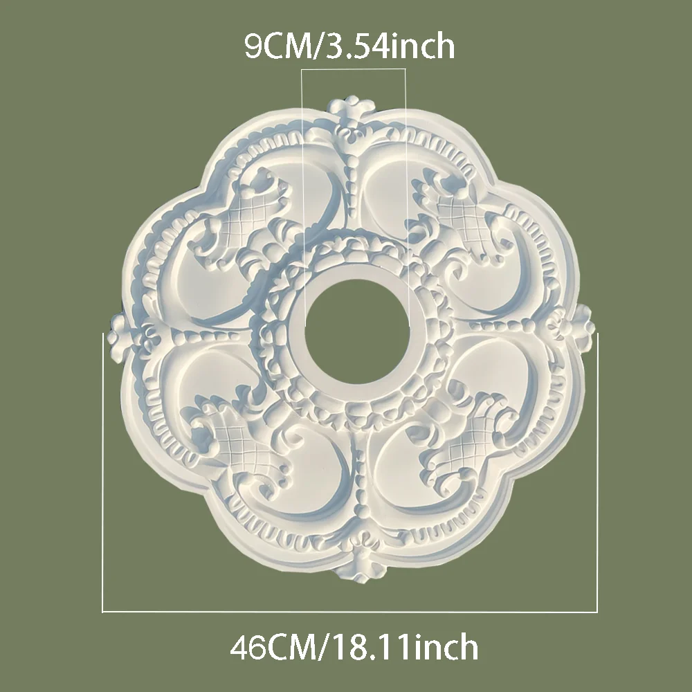 Runde PU-Deckenrosette Polyure – Resin Artist Bewertung und Preis