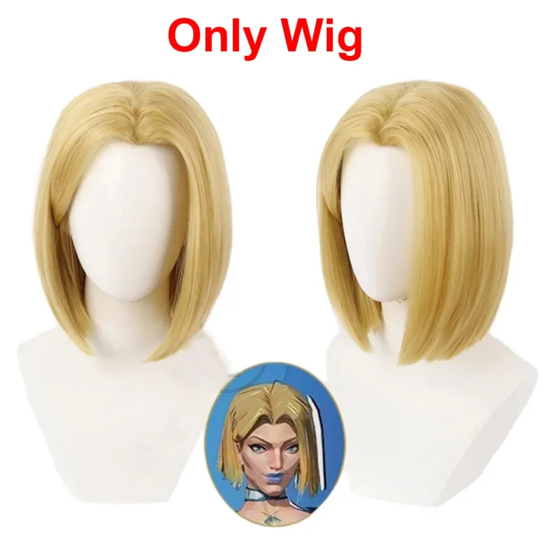 إيما فروست الباروكات منافس تأثيري الخيال لعبة الشعر زي تمويه اكسسوارات الكبار النساء لعب الأدوار فانتازيا الدعائم الطرف yj4k #6