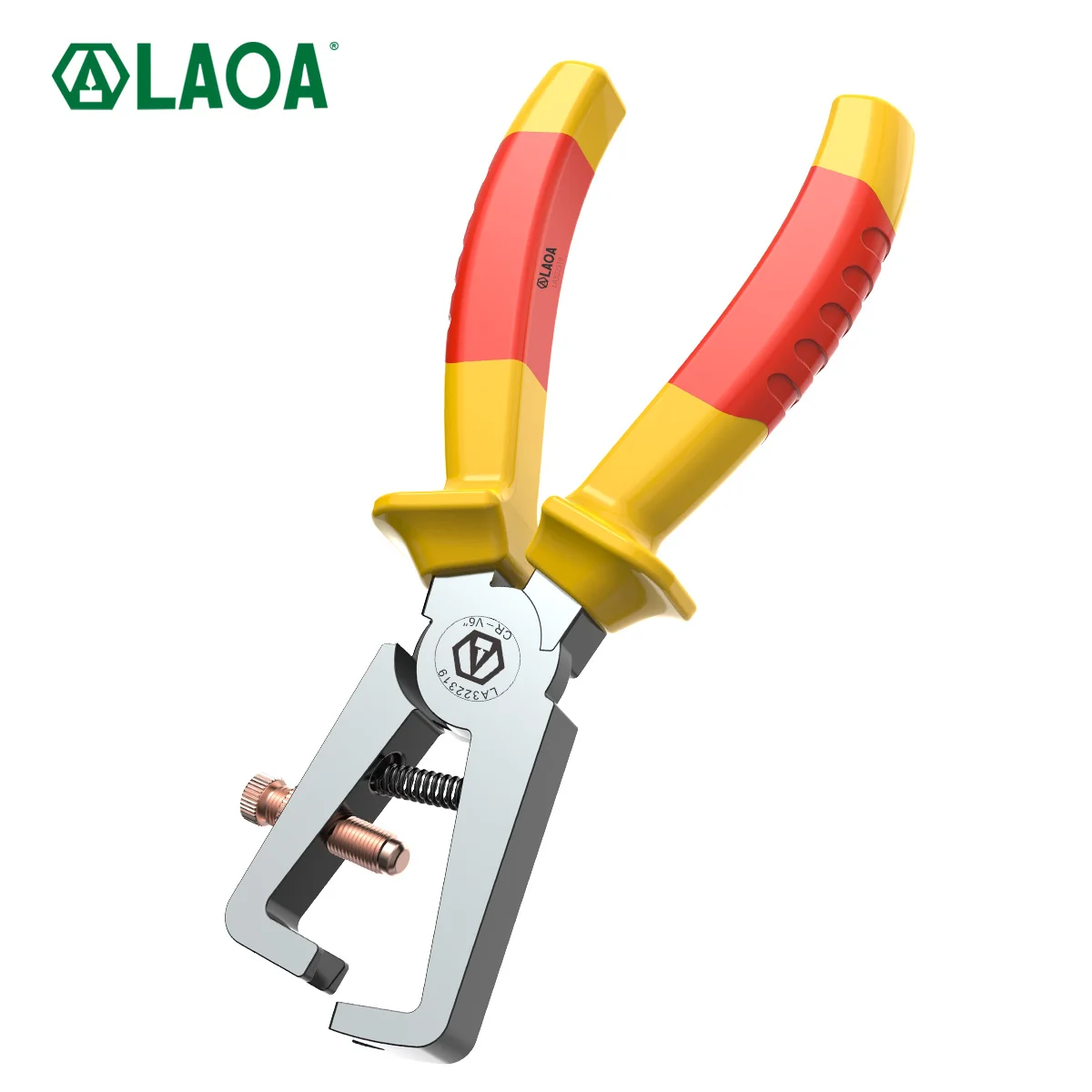 LAOA Industrial Insulated Wire Stripping Pliers Professional Electrician Tools High Quality Durable for DIY Home Repair