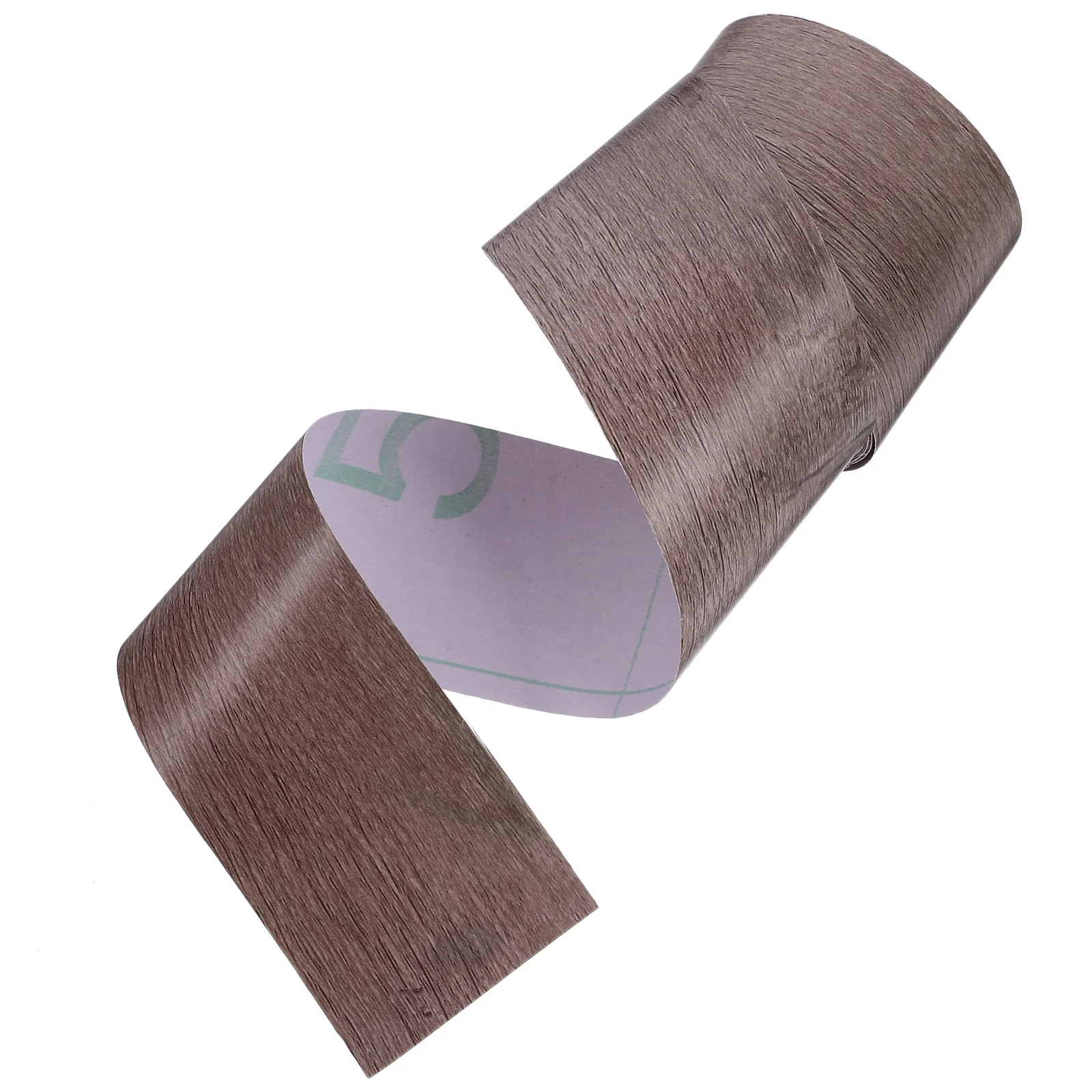 1 rollo de cinta autoadhesiva para rodapié de grano de madera, moldura de Base de pared para pelar y pegar, decoración para dormitorio, baño y cocina