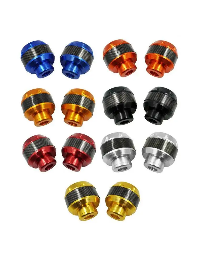 2 Stück Vorderradgabel-Rahmenschutz aus Aluminiumlegierung, Sturzpad, Slider-Cup, Anti-Kollisions-Protektor für Motorräder